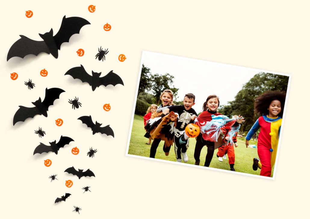 Halloween Fotoshooting mit Kindern 